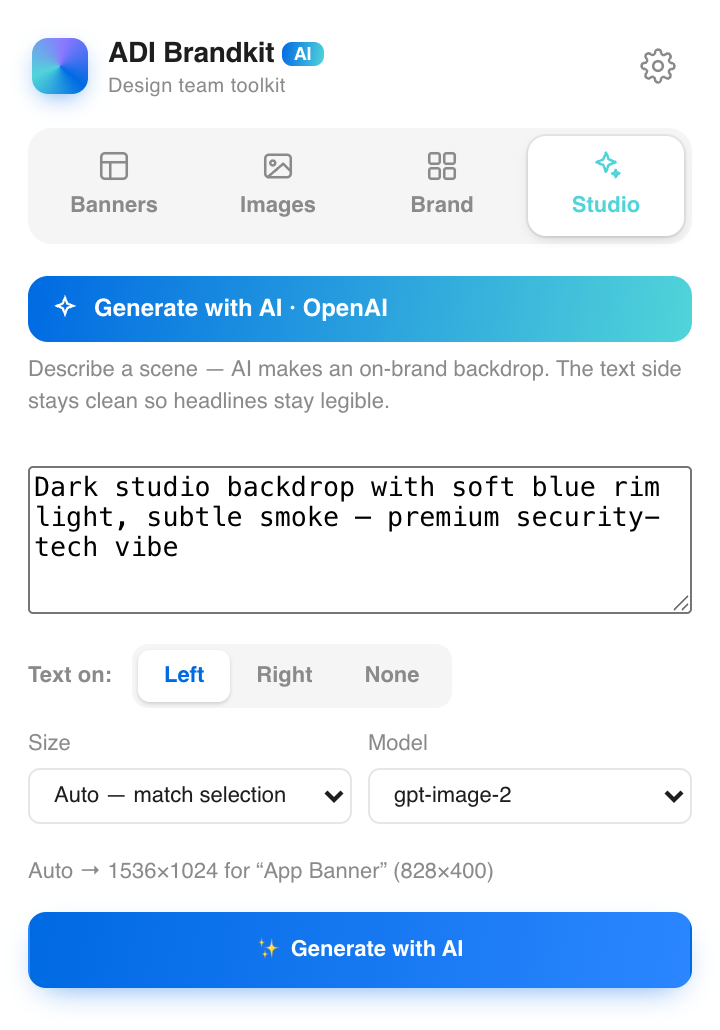 AI backgrounds